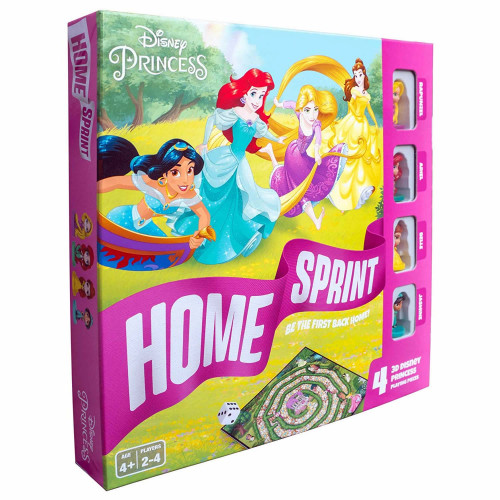 Joc de societate "Disney Princess - Home Sprint", pentru 2-4 jucatori cu varsta de peste 4 ani